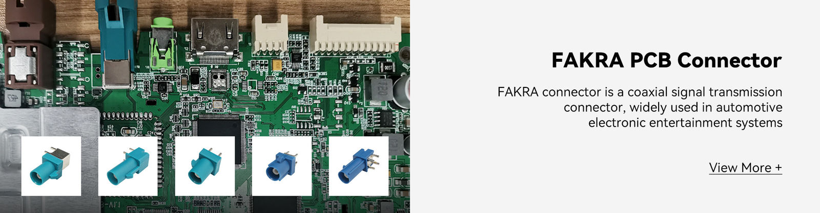 Conector del PWB de FAKRA