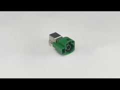 Tipo de ángulo recto contacto Pin Connector del soporte 4+2 del PWB del conector de FAKRA HSD