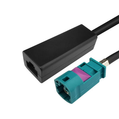 Multi Function RJ45 HSD Ethernet , LVDS 4 Pin Code Z HSD To USB