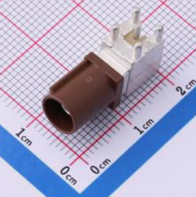 FAKRA RF Connector System Data Connector Keying Code F Cables a tablas protegidos con montura horizontal